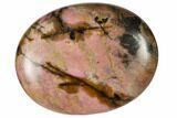 1.8" Polished Rhodonite Pocket Stone  - Photo 2
